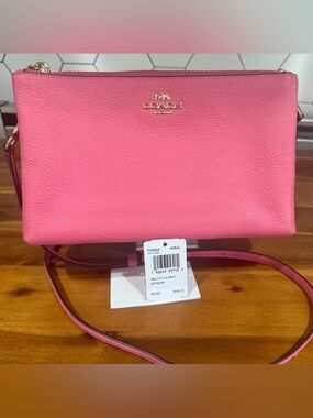 Coach Women's Lyla Crossbody Pink/Ruby - excellent condition